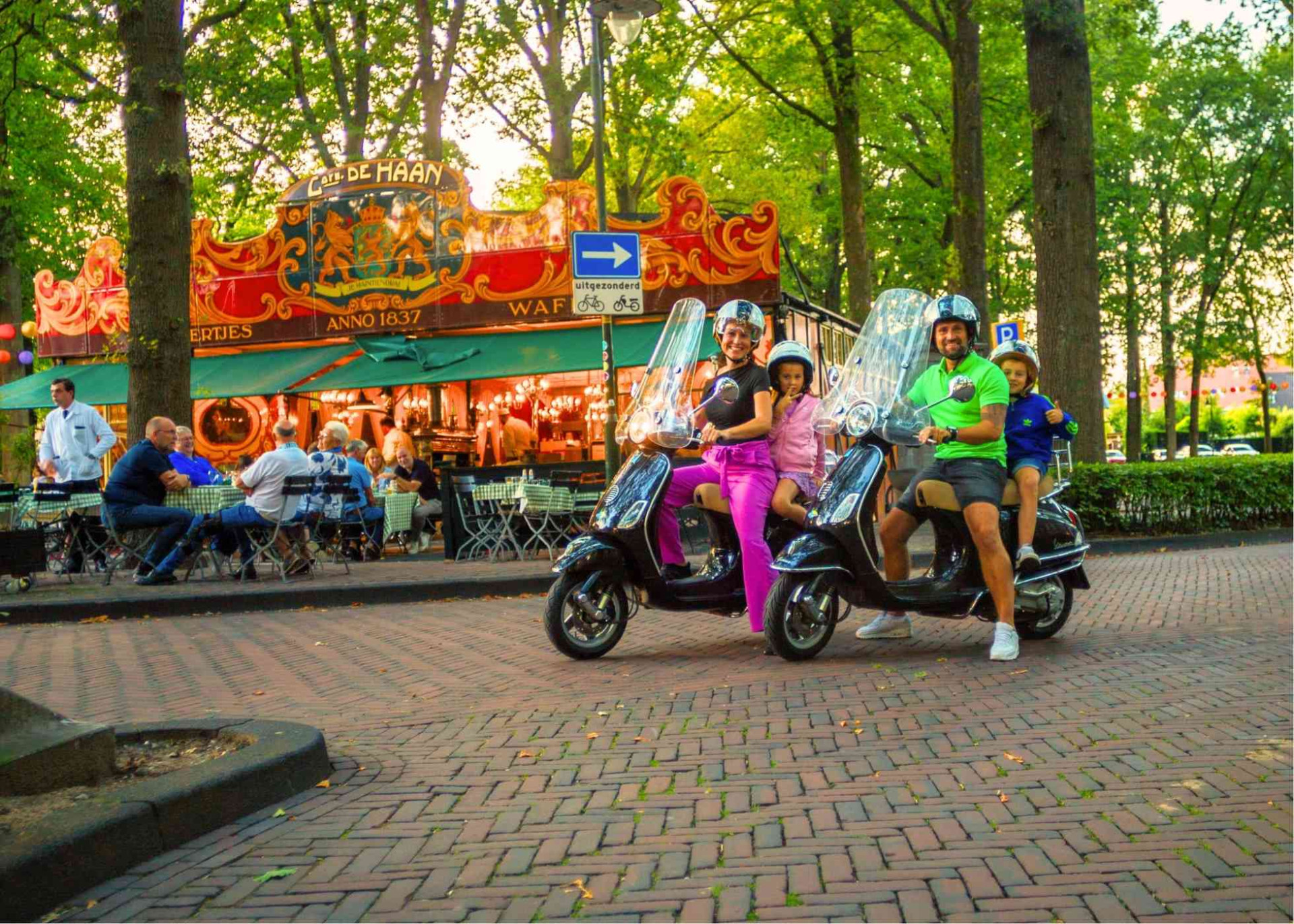 Scooterverhuur Gooiland Gooische route web