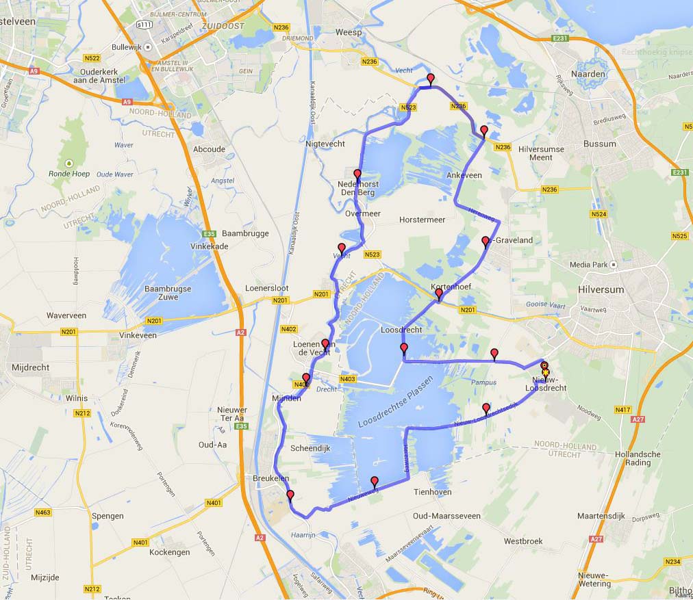 Vechtse route